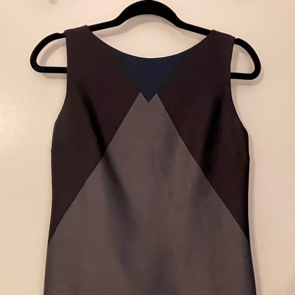Drop Dead Gorgeous Blue/Black/Grey Show Stopper Cocktail Dress